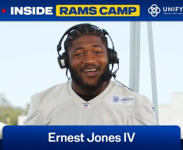 Ernest Jones IV On Inside Rams Camp | “This Is What I Love To Do!”