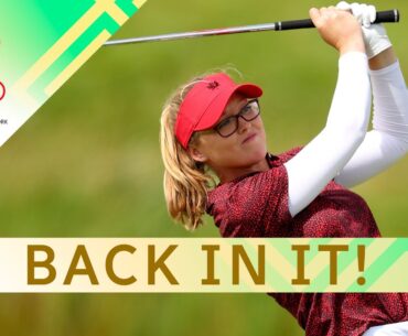Brooke Henderson reignites Olympic medal hopes after scorching 3rd round score of 67 | #paris2024