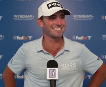 Austin Eckroat Friday Flash Interview 2024 Wyndham Championship