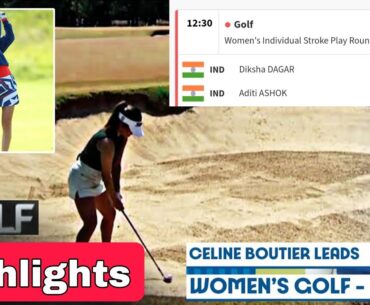 Golf Women's Individual Stroke Play Round 3 Highlights match | golf olympics 2024 live women's