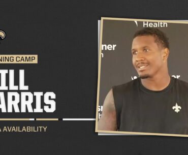 Will Harris on New Kickoff Rules, Learning Saints Defense | Saints Training Camp 2024
