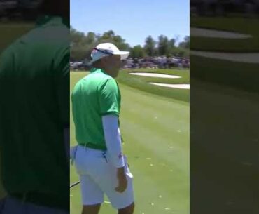 Sergio Garcia jumps up to T2 with this birdie 👀