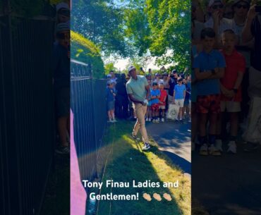 Finau up close and personal! #Golf, #GolfCourse, #GolfSwing, #foryou , #GolfTips, #GolfPro, #fyp