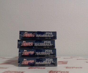 2023 Topps Stadium Club Baseball 4Box Team Break #6 (2-3-24)