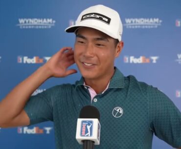 Justin Suh Friday Flash Interview 2024 Wyndham Championship
