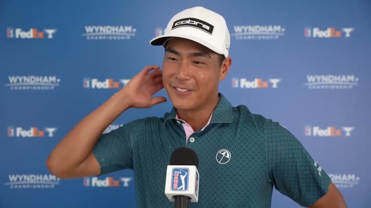 Justin Suh Friday Flash Interview 2024 Wyndham Championship Justin Suh Friday Flash Interview 2024 Wyndham Championship