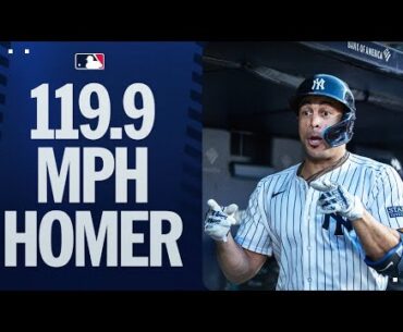 Giancarlo Stanton, you are RIDICULOUS! (Hardest hit ball of the season!)