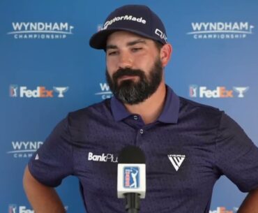 Chad Ramey Saturday Flash Interview 2024 Wyndham Championship