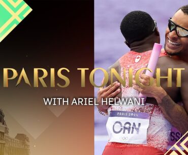 Canada’s men's 4x100m team wins GOLD,  Andre De Grasse wins 7TH career Olympic medal | Paris Tonight