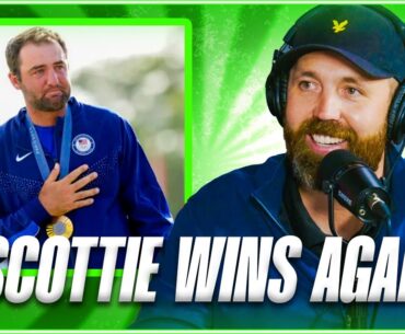 Scottie Scheffler wins GOLD at the Olympics!