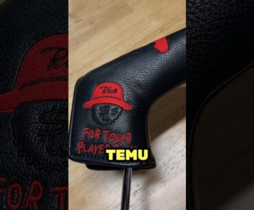 An $80 “TOUR PLAYER ONLY” putter from TEMU?! #golfclubs #temu