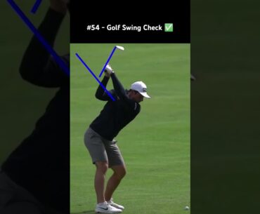 How HE Shallows the Golf Club  #golfswingslowmotion