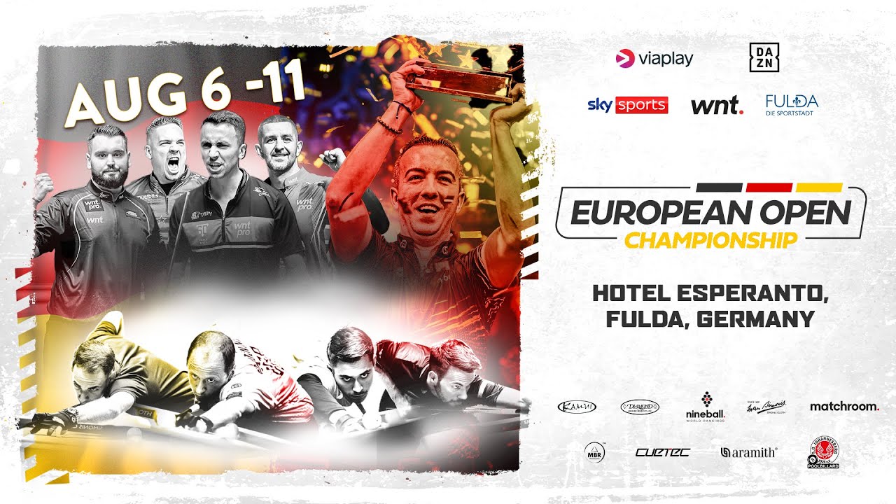 WATCH LIVE 2024 European Open Pool Championship Table One FOGOLF