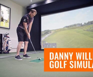 Danny Willett's Golf Simulator