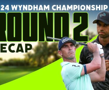A Marathon Saturday - 2024 Wyndham Championship Round 2 | The First Cut Podcast