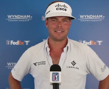 Keith Mitchell Saturday Flash Interview 2024 Wyndham Championship