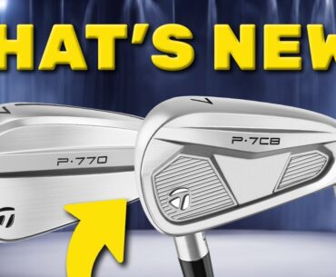 Worth The UPGRADE? Get To Know The Taylormade P770 & P7CB Irons