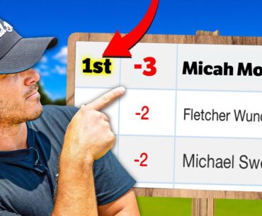 My Best Pro Golf Tournament Of The Year!