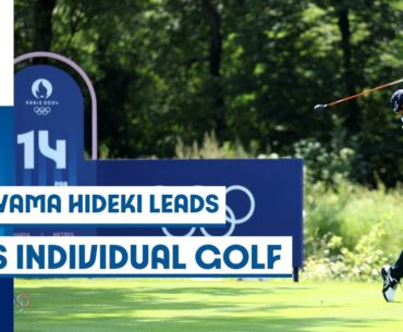 🇯🇵 Matsuyama Hideki leads in round 1 | Men's individual golf 🏌️ | Paris 2024 highlights
