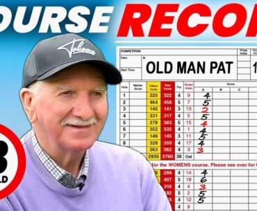 Can a 83 yr Old Golfer Break the Course Record