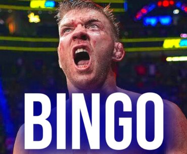 UFC 305 Bingo Card Predictions (Emotional)