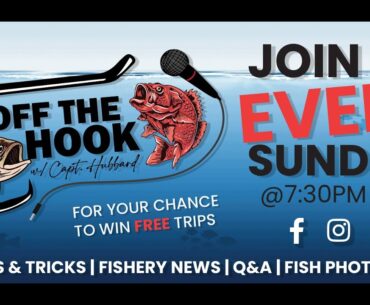 Off the hook w/ Capt Hubbard | 8-11-24
