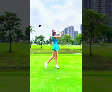 Golf girl｜ゴルフ女子｜골프 소녀｜高爾夫女孩 #golf #golfgirl #golfswing #shots #sports #challenge