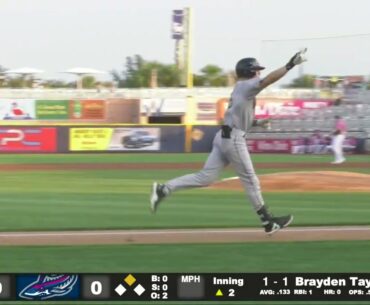 Brayden Taylor hits 15th HR of 2024, first in Double-A | MiLB Highlights
