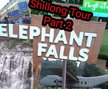 Shillong trip/Part2/Elephant falls/Airforce museum/Shillong peak/lady hydari park/world's lake/Golf