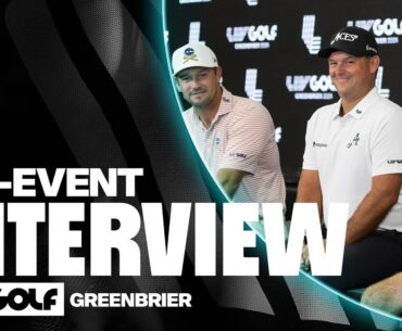 FULL INTERVIEW: Bryson, Reed, Bubba Meet The Media | LIV Golf Greenbrier