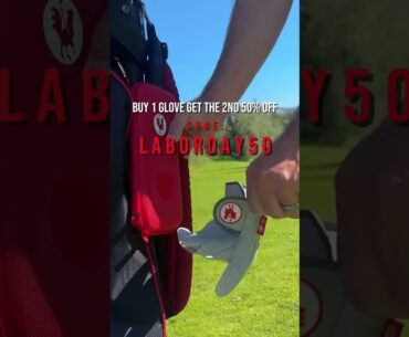 Buy 1 golf glove get the 2nd 50% Off