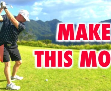 STOP Hitting From OVER THE TOP - Simple Golf Swing Drills