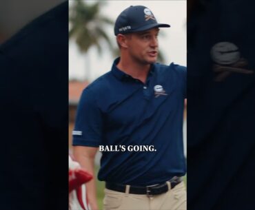 Bryson DeChambeau's unique approach to his warm up
