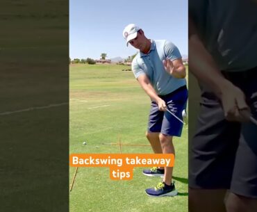 Tips to improve your takeaway! #golf #simplegolftips #golfswing