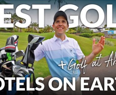 BEST GOLF COURSE IN TENERIFE?? Abama Golf + World's Best Golf Resorts with Mark Crossfield & Co