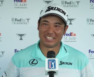 Hideki Matsuyama Thursday Interview 2024 Fedex St  Jude Championship © PGA Tour