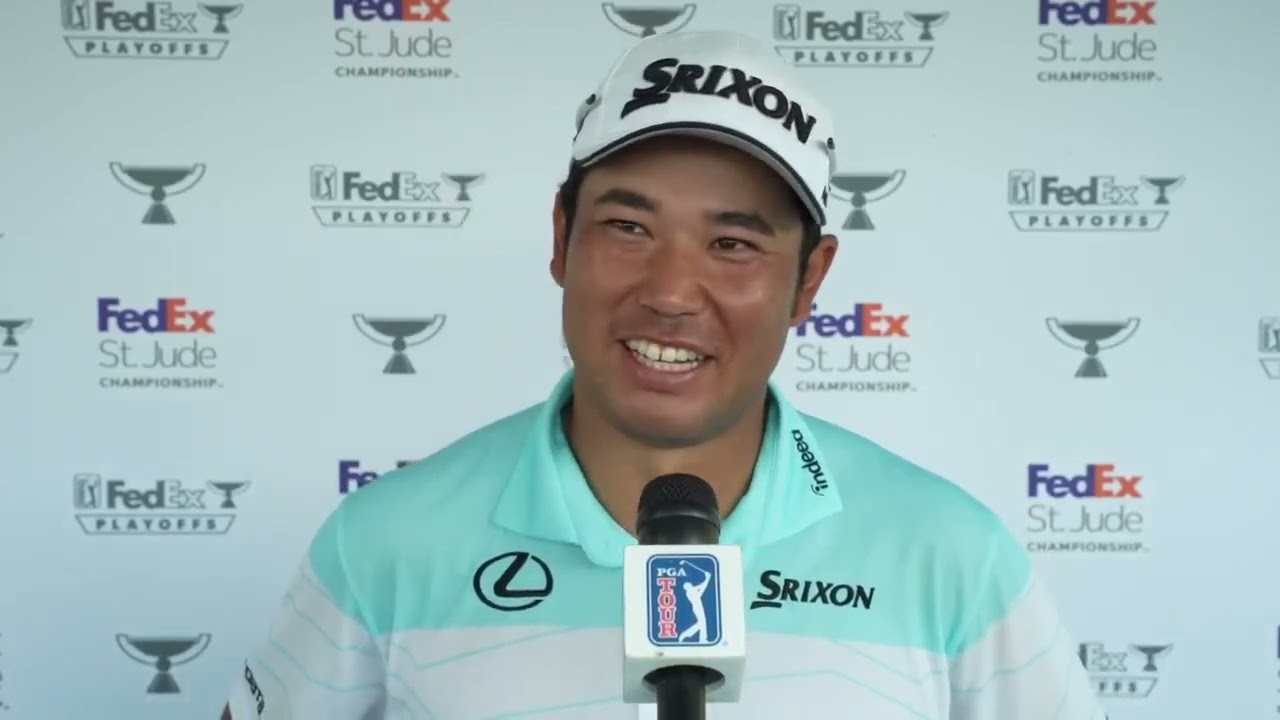 Hideki Matsuyama Thursday Interview 2024 Fedex St Jude Championship © PGA Tour Hideki Matsuyama Thursday Interview 2024 Fedex St Jude Championship © PGA Tour