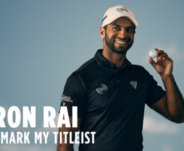 How Aaron Rai Marks His Pro V1