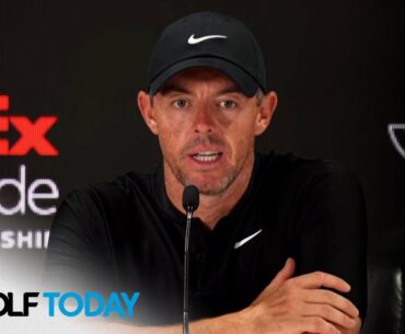 Rory McIlroy looking to erase 'nearly man' tag at FedExCup playoffs | Golf Today | Golf Channel