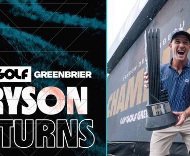 HISTORIC RETURN: Inside the 58 With Bryson DeChambeau | LIV Golf Greenbrier