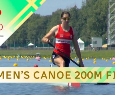 Katie Vincent wins women's canoe sprint 200m gold, breaks Canadian Summer Games record | #paris2024