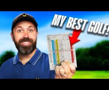I played my BEST GOLF EVER on YouTube!