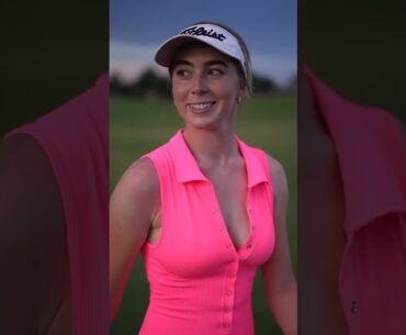 Grace Charis play golfing #shorts #ytshorts #golfgirl