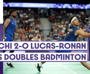 Sat-Chi start with a win | Badminton men's doubles 🏸 | Paris 2024 highlights