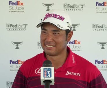 Hideki Matsuyama Friday Interview 2024 Fedex St  Jude Championship © PGA Tour