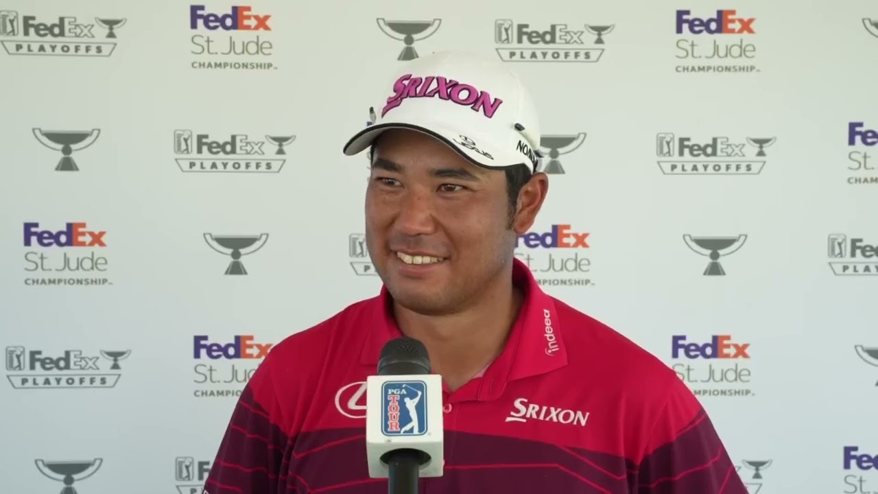 Hideki Matsuyama Friday Interview 2024 Fedex St Jude Championship © PGA Tour Hideki Matsuyama Friday Interview 2024 Fedex St Jude Championship © PGA Tour