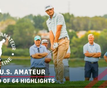 2024 U.S. Amateur Extended Highlights: Round of 64 at Hazeltine National Golf Club