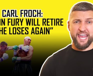 'TYSON FURY WILL RETIRE AFTER SECOND LOSS TO USYK' ~CARL FROCH