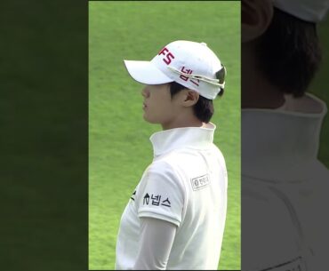 박성현, 타수 잃고 분노의 티샷! 홀을 넘기는 투 온!!