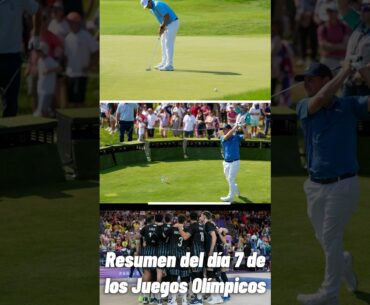 Resumen del día 7 de los JJOO Paris 2024 (parte 1) #sport #paris2024 #golf #volleyball #argentina